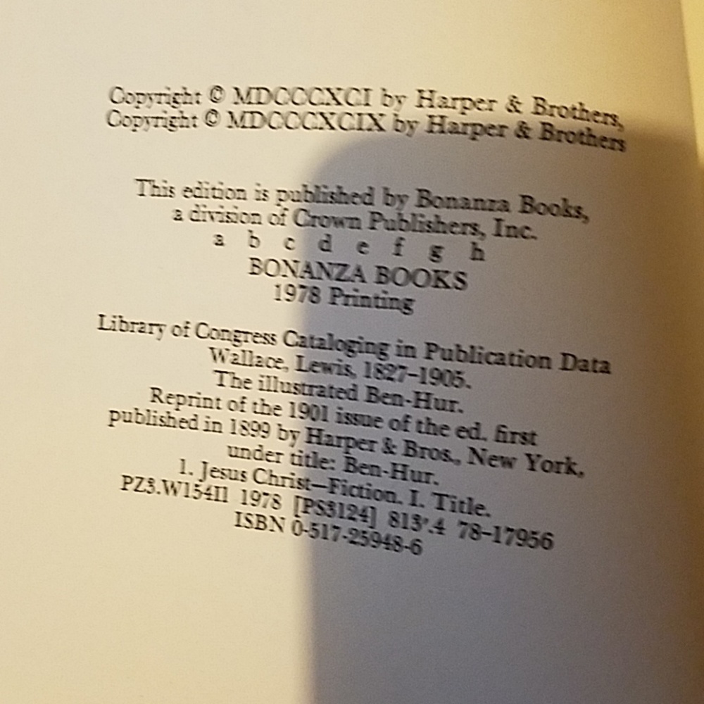 Ben-Hur book - Picture 4 of 4